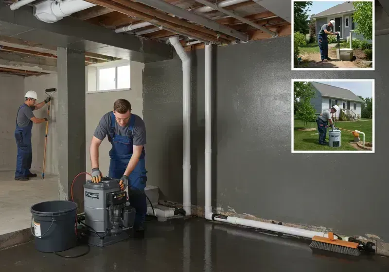 Basement Waterproofing and Flood Prevention process in Pope County, IL